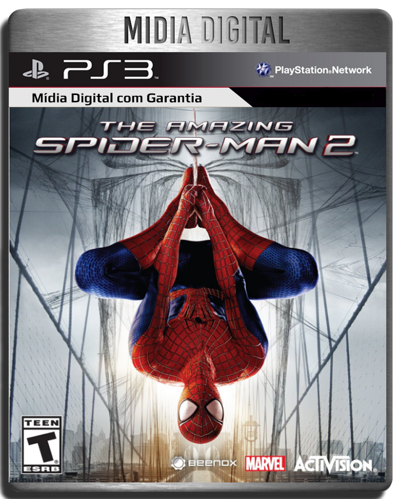 The Amazing Spider Man 2 PS3 Psn Mídia Digital