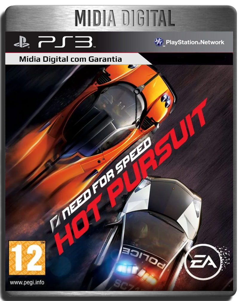 Need For Speed Hot Pursuit - Ps3 Psn - Midia Digital