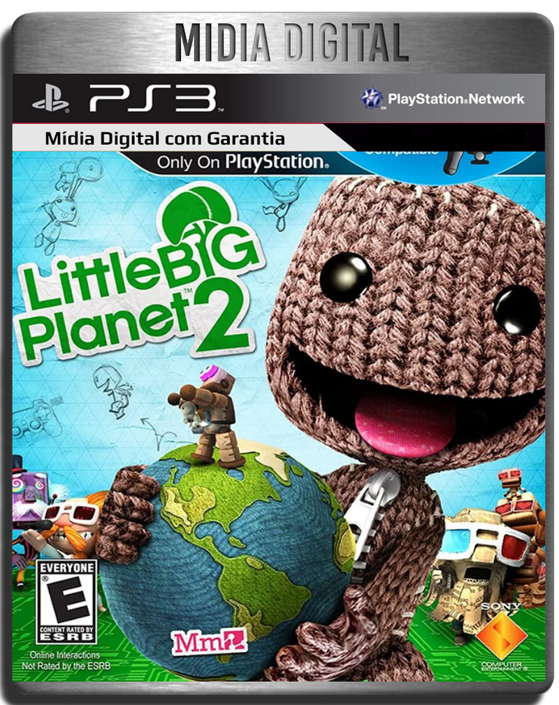 Littlebigplanet 2 PS3 Psn - Mídia Digital