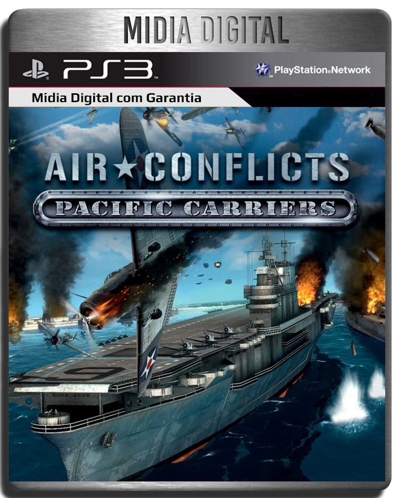Air Conflicts Pacific Carriers Ps3 Psn Mídia Digital