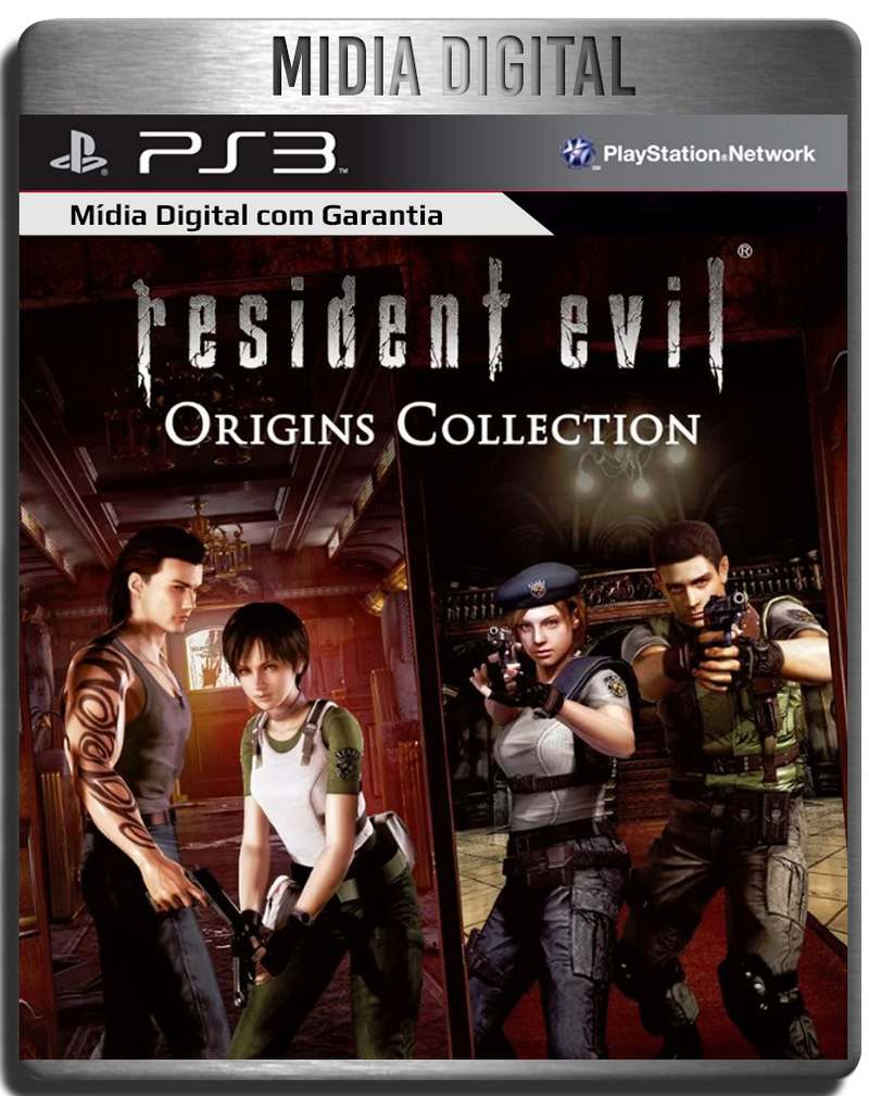 Resident Evil Origins deluxe + dlcs - 2 Jogos PS3 Psn - Midia Digital