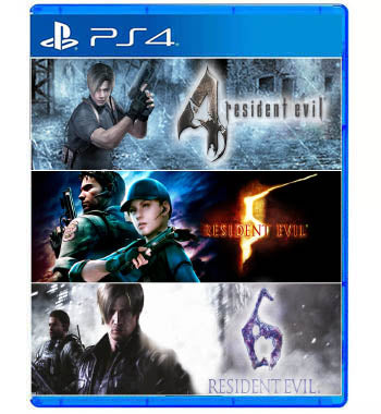 Pacote Triplo Resident Evil PS4 digital