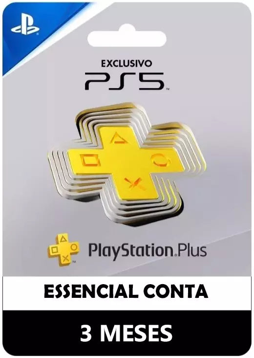 Psn Plus Essencial 3 Meses Playstation 5 Psn Digital